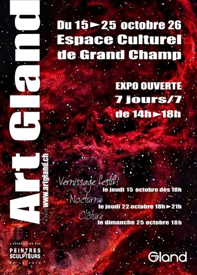 Exposition au salon d'art Art-Gland