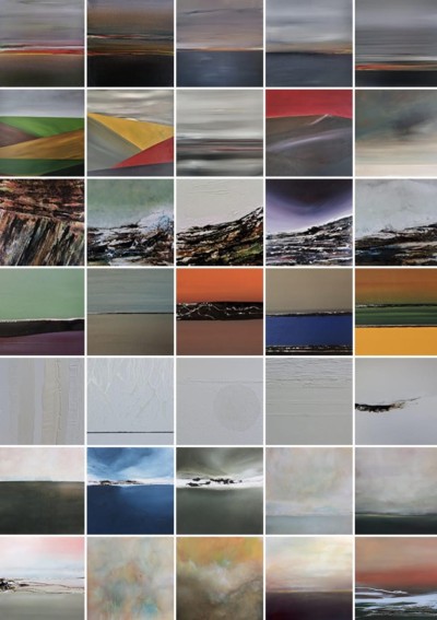Exposition collective lors des portes ouvertes du peintre Pierre-Bernard Desplan